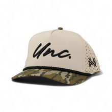 Load image into Gallery viewer, Unc Snapback Hat: Flat Bill Black