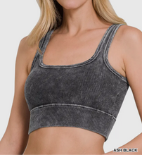 Load image into Gallery viewer, Ribbed Square Neck Bralette