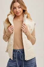 Load image into Gallery viewer, Corduroy Puffer Vest
