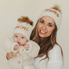 Load image into Gallery viewer, Mini Pecan Beanie Hat Baby & Kids