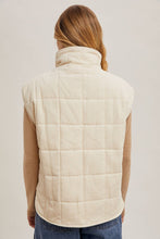 Load image into Gallery viewer, Corduroy Puffer Vest