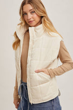 Load image into Gallery viewer, Corduroy Puffer Vest