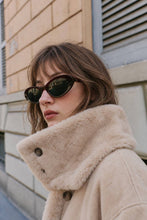 Load image into Gallery viewer, REVERSIBLE SHEARLING SUEDE COAT JACKET