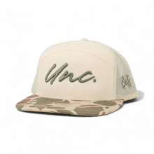 Load image into Gallery viewer, Unc Snapback Hat: Flat Bill Black