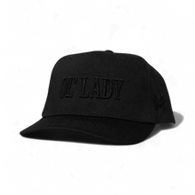 Load image into Gallery viewer, Ol Lady Trucker Hat: Retro Camo/Natural