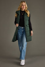 Load image into Gallery viewer, Forest Green Long Vest
