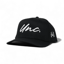 Load image into Gallery viewer, Unc Snapback Hat: Flat Bill Black
