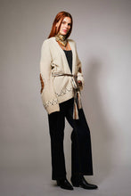 Load image into Gallery viewer, Western Horse Belted Cardigan

