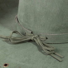 Load image into Gallery viewer, Grommet Brim Suede Cowboy Hat

