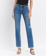 Load image into Gallery viewer, Mid Rise Regular Straight Jeans
