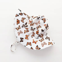 Load image into Gallery viewer, Butterflies Baby &amp; Toddler Sunhat UPF 50+
