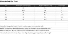 Load image into Gallery viewer, Volley Shorts: Khaki Lined with Lowland Camo / Medium
