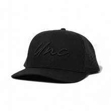 Load image into Gallery viewer, Unc Snapback Hat: Flat Bill Black
