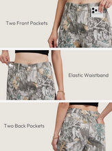 Load image into Gallery viewer, Camo Barrel Leg Jeans
