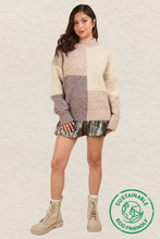 Load image into Gallery viewer, Color Block Sweater
