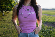 Load image into Gallery viewer, Cool It Cowboy Tank Top
