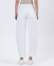 Load image into Gallery viewer, White Hot Barrel Jeans
