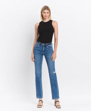 Load image into Gallery viewer, Mid Rise Regular Straight Jeans
