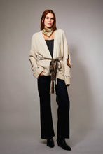 Load image into Gallery viewer, Western Horse Belted Cardigan
