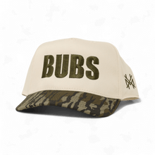Load image into Gallery viewer, BUBS Youth Snapback Hat: Retro Youth Bottomland/Natural
