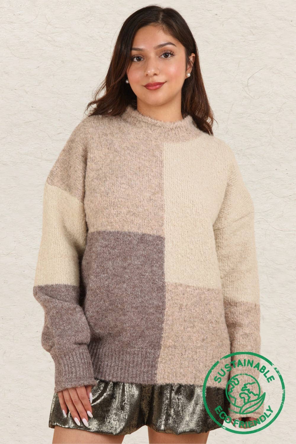 Color Block Sweater