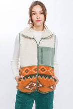 Load image into Gallery viewer, Tribal Zip Up Vest
