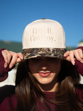 Load image into Gallery viewer, COOL IT COWBOY TRUCKER HAT - CAMO
