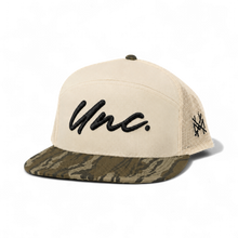 Load image into Gallery viewer, Unc Snapback Hat: Flat Bill Black
