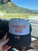 Load image into Gallery viewer, Cowboy Trucker Hat
