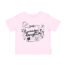 Load image into Gallery viewer, Lineman's Daughter Tee: Light Pink / 4T
