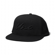 Load image into Gallery viewer, Unc Snapback Hat: Flat Bill Black
