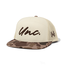 Load image into Gallery viewer, Unc Snapback Hat: Flat Bill Black
