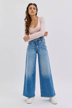 Load image into Gallery viewer, High Rise Double Waist Jeans
