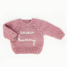 Load image into Gallery viewer, Snow Bunny Rosy Crew Neck Sweater for Baby &amp; Toddler: 2-3T
