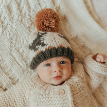 Load image into Gallery viewer, T-Rex Knit Beanie Hat Baby/Kids
