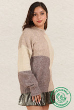 Load image into Gallery viewer, Color Block Sweater
