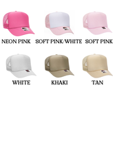 Load image into Gallery viewer, Mama Trucker Hat: Neon Pink
