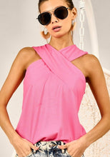 Load image into Gallery viewer, Hot Pink Halter Tank
