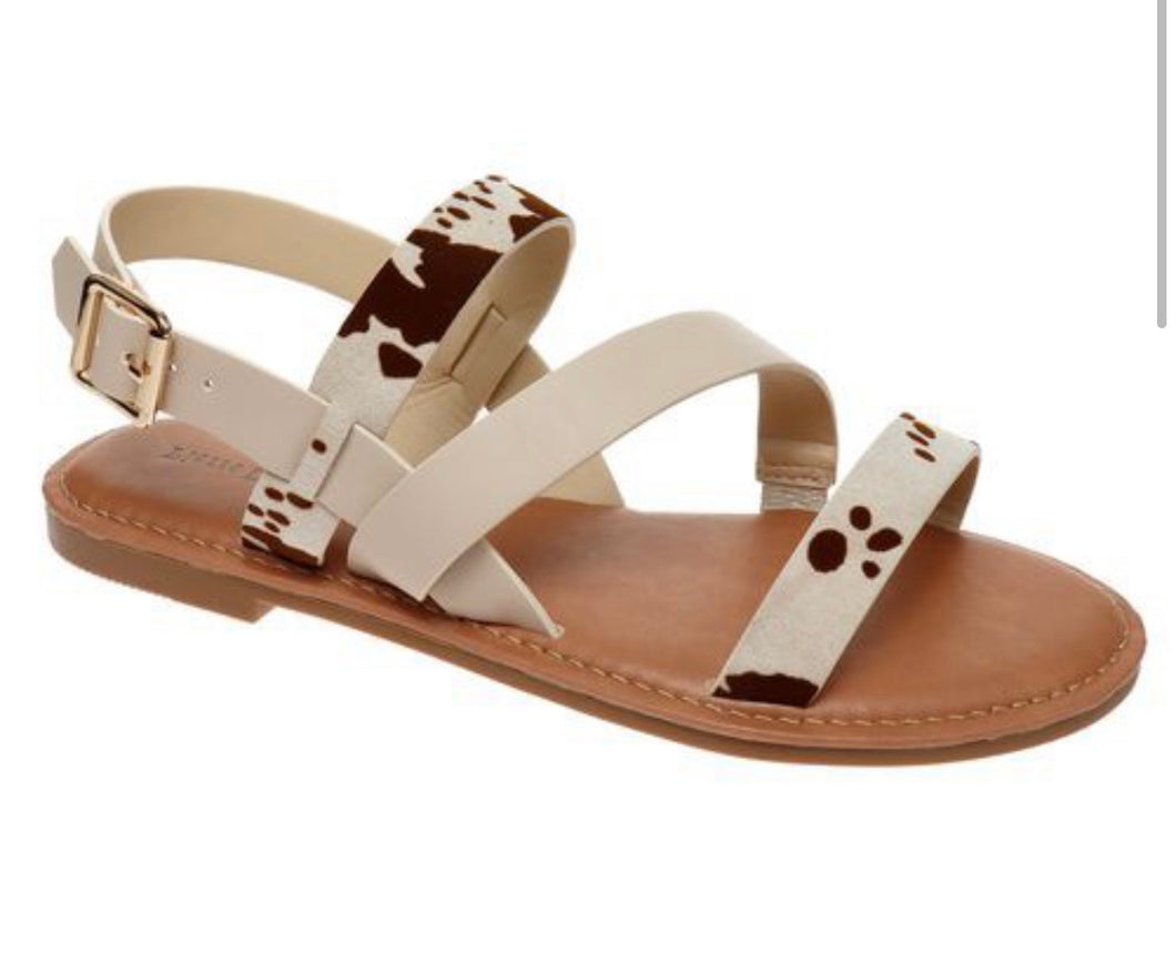 Brown Cow Sandals