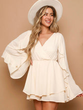 Load image into Gallery viewer, Surplice Ivory Romper
