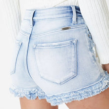 Load image into Gallery viewer, Denim Frayed Shorts
