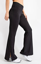 Load image into Gallery viewer, Buttersoft V-Waist Flared Leggings Pants With Pockets
